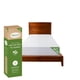 thumbnail image 1 of SNOOZELLE COMFORT Colchón Individual Memory Foam de Té Verde en Caja, 25cm de Alto, Firmeza Media, Esencia Natural Relajante, Alivia Puntos de Presión, Ayuda a conciliar el sueño (97x190x25), 1 of 7