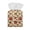Chriatmas Holly Strobile, variant on ZIABUTLE Maple Leaves Leather Tissue Box Thanksgiving Fall Square Facial Tissue Holder Storage Waterproof Facial Cube Tissue Box Holder Case Dispenser for Fall Autumn Decor
