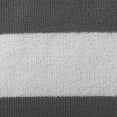 thumbnail image 3 of czcpp-Stripe Beach Lounge Chair Towel with Fitted Top Pocket, 26x82, Gray, 3 of 4