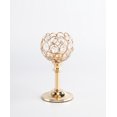 thumbnail image 1 of Candelabro de cristal en miniatura de estilo europeo, adornos de metal creativos, suministros de diseño para cenas a la luz de las velas para bodas y hogares, 1 of 6