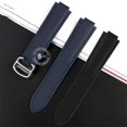 thumbnail image 4 of Correa de reloj de lona de nailon para Cartier Blue Balloon WSBB0027 WSBB0025, correa de reloj de cuero para hombre y mujer, pulsera de 18-11 mm y 20-12 mm, 4 of 5