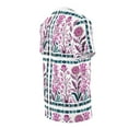 thumbnail image 4 of Enchanted Garden: Floral T-Shirt  Unisex Cut & Sew Tee, 4 of 4
