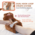thumbnail image 4 of EZ Assistive Velour Heel Protector Velvet Cushion for Pressure Sores 1 Piece, 4 of 9