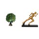 thumbnail image 1 of Estatua De Pavo Real Corredor, Escultura Animal, Colección Moderna, Figura Abstracta, Elegante Adorno De Mesa Para Dormitorio, Oficina, Sala De Estar, Estantería, Decoración Del Hogar,, 1 of 8
