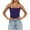 A-Purple646, variant on Bibifish Womens Tank Tops Spaghetti Straps Square Neck Casual Tops Slim Fit Solid Crop Cami Tops