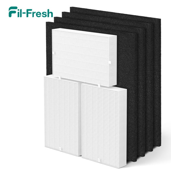Fil-fresh HPA300 Replacement Filter Kit for Honeywell HPA300 Air Purifiers, Includes 3 Genuine HEPA Filters and 4 Pre-Filters, Complete 7-Piece Set