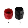 thumbnail image 2 of Riwesomey Escariador de tuberías internas, removedor de tuberías, desbarbador de tuberías, herramienta de limpieza de desbarbado, carpintería Artesanía Rojo 5 a 38 mm Riwesomey TO010590-01, 2 of 6
