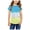 Blue, variant on Vedolay Spring Tops For Girl Girl Print Button Down Shirt Short Sleeve Lapel Neck Casual Tee Summer Clothes,Blue 12-13 Years
