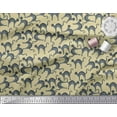 thumbnail image 3 of Soimoi Beige Rayon Crepe Fabric Cat Animal Printed Craft Fabric by the Yard 46 Inch Wide, 3 of 3