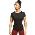 thumbnail image 3 of Workout Shapewear Sports Fitness Slimming Short Sleeve Waist Trainer T-shirt Body Shaper Vest, 3 of 9