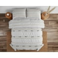 thumbnail image 3 of Alia Grey 3 Piece Embroidered Quilt Set, 3 of 6