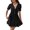 Black, variant on Vedolay for Womens Sleeveless Deep V Neck Loose Plain Long Maxi Casual Dress,Pink XXL