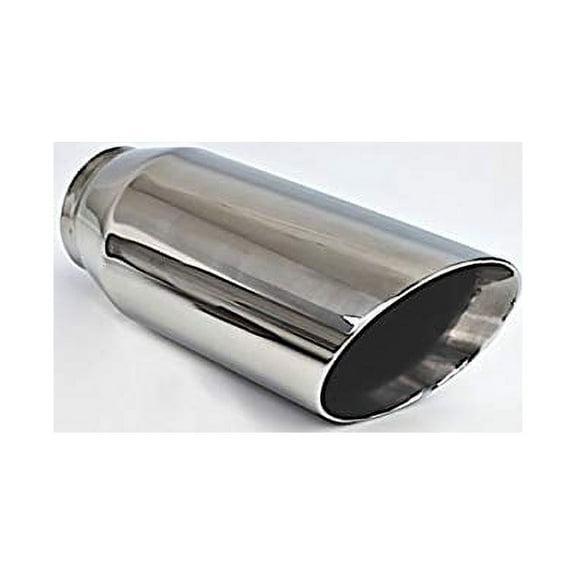 Different Trends Dt 25112 Double Wall Angle Ss Exhaust Tip 3.00In Id/3.50In Od