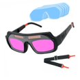 thumbnail image 3 of Gafas de soldadura con oscurecimiento automático, máscara de soldador para soldadura, soldadura blanda, esmerilado y corte. con 20 lentes, 3 of 8