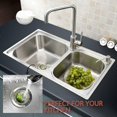 thumbnail image 4 of 2-Pack Sink Strainer - 4.5" Wide Rim - Rust-Resistant Stainless Steel Kitchen Drain Strainer to Prevent Clogs - Dishwasher Safe, 4 of 5
