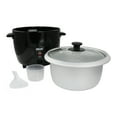 thumbnail image 4 of Better Chef 8 Cup Automatic Rice Cooker in Black With Rice Paddle and Measuring Cup, 4 of 4