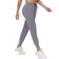 thumbnail image 2 of Wyobmus Women's Baggy Sweatpants Solid Color Loose Joggers High Waist Drawstring Cinch Bottom Yoga Sweat Pants B-Gray, 2 of 6