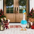 thumbnail image 5 of Holiday Porch Goose Outfits Easter Halloween Thanksgiving Christmas Lawn Goose Clothing Hat and Tutu Collar Goose Outfit for Goose Patio Yard Decor, 5 of 5