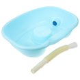 thumbnail image 1 of 1 Ensemble de Bassin de Lavage de Cheveux pour Personnes Alitées Grand Bol de Shampooing, 1 of 8