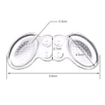 thumbnail image 4 of Shoe Cushion Pads Adhesive 2 Pairs Protective High Heels Inserts Heel Grip Pads, 4 of 10