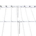 thumbnail image 7 of GZXS Queen Metal Bed Frame with Headboard & Footboard, Heavy-Duty Steel Slats and Center Support, Queen Size Platform Bed with 10.6" Under-Bed Storage Space, White, 7 of 7