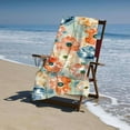thumbnail image 4 of PHYHOO Little Cute Flowers Printed Microfiber Sand Free Pool Towel Lightweight Oversized Quick Dry Absorbent Compact Travel Must Have for The Swimming, Yoga, Camping, Summer Cruise Shi 30x60in, 4 of 8