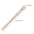 thumbnail image 3 of QUTETN 2pcs Soprano Recorder Resin 8 Hole Recorder Instrument for Beginners Kids Adults, 3 of 6