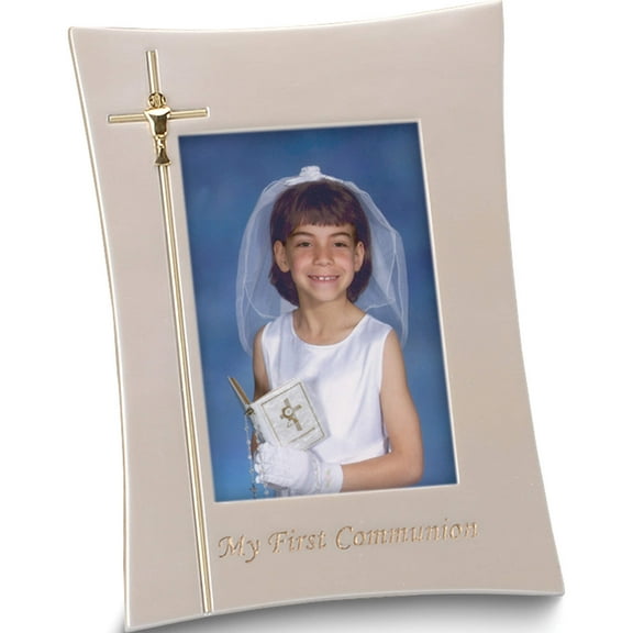 Fashion First Communion 4X6 Photo Frame (8.1 X 10.7) Made In China gp7442