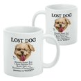 thumbnail image 2 of Lost Dog Missing Broken Blind Answers to Lucky Humor Funny White Mug, 2 of 4