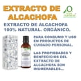 thumbnail image 2 of EXTRACTO DE ALCACHOFA 60 ML VIVONATURAL. 100% NATURAL. ORGÁNICO., 2 of 4