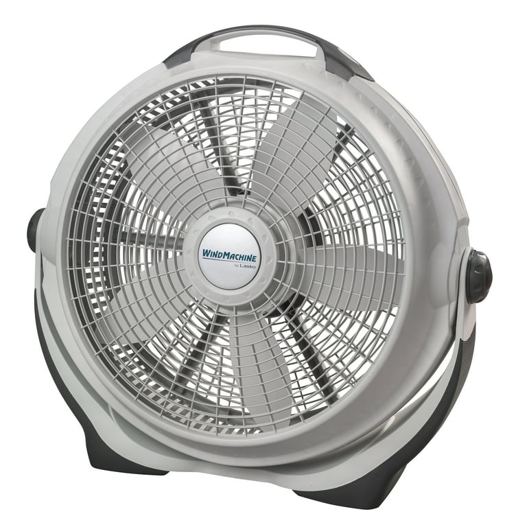 Duke rester mål Lasko 20" Air Circulator Wind Machine, 3-Speed Floor Fan with Pivoting  Head, A20301, Gray - Walmart.com