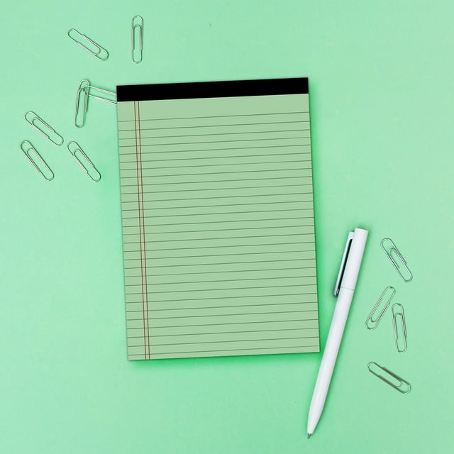Bloc-notes à Détacher à Ligne Horizontale Simple A4, Planificateur Mémo A4 Portable, Bloc-Notes 50 Pages, Czzoypi A4 à Ligne Horizontale Simple à Détacher