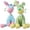 Green+Blue, variant on Indestructible Dog Toy, 2026 New Durable Plush Dog Toys for Aggressive Chewers, Squeaky Chew Toy for Small Medium Large Dogs Puppy Teething Toys