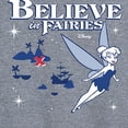 thumbnail image 3 of Disney - Peter Pan - Tinkerbell - Believe in Fairies - Women's Racerback Tank Top, 3 of 5