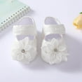 thumbnail image 4 of Kureaily Baby Shoes Fashionable Pattern Cute Flower Decoration Hook Loop Lightweight Walking Shoes Size 2 Baby Shoes Girls Boys Summer Shoes 0-3 Months, 4 of 4