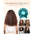 thumbnail image 3 of Gorro de pelo YANIBEST de satén de doble capa para mujeres y hombres, 3 of 7