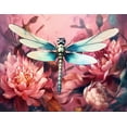 thumbnail image 2 of Prismatic Predators - Dragon Fly Canvas Wall Art, 2 of 2