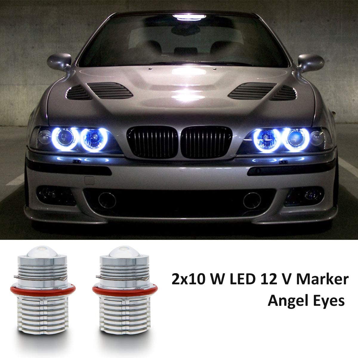 Genuine BMW E60 E61 525i 530i 540i Front Parking Light Angel Eye Bulb Socket