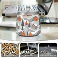 thumbnail image 6 of Yayeee Ashtray with Lid for Cigarette Smokeless Stainless Steel Home Ash Holder, Gray Snow Houses, 6 of 7