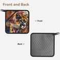 thumbnail image 2 of Pofeuu Abstract Lion Painting Print Silicone Trivet Mats,Silicone Hot Pads for Kitchen, Silicone Trivets for Hot Pots and Pans, Silicone Hot Pad, 2 of 8