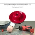 thumbnail image 3 of 44-70-0375 20 oz Sausage Barrel Replacement Plunger Screw Kit Fits for Cordless Caulking & Grease Gun 2441-20-(E34A) 2641-20-(D15A), 3 of 6