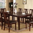 thumbnail image 2 of Furniture of America Ellenwood Wood Rectangle Dining Table in Espresso, 2 of 2