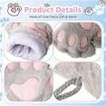 thumbnail image 5 of Guantes de Pata de Gato 3 Pares de Guantes Kawaii Patas de Gato Cosplay Guantes de Gato de Felpa de Piel sintética, 5 of 5