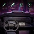 thumbnail image 2 of 24V 2-Seater Kids Ride On Car Electric Off-Road UTV Side by Side with 2WD Powered Wheel Electric Vehicle with Remote Control, Bluetooth, LED Light Gift for Boys and Girls 3+ Aged, 2 of 7