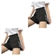 thumbnail image 3 of Sonducket Pantalones cortos casuales de verano sueltos de cintura alta pierna ancha letras laterales bordado Streetwear para niñas baloncesto Blanco METRO 2piezas, 3 of 6