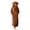 #1-Brown, variant on Miaoju Sloth Wearable Hooded Blanket for Adults - Soft Shaggy Fuzzy Warm Cozy Plush Furry & Hoodie Throw Cloak Wrap - Gifts for Women Adults and Kids