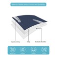 thumbnail image 4 of Quilt King Size Bedding Set, Navy Blue Starfish Coastal Reversible Summer Quilt 3 Pieces, Seaside Nautical Summer Ocean Lightweight Bedspreads Coverlets with 2 Pillow Shams for All Seasons, 4 of 5