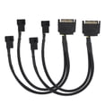 thumbnail image 1 of SATA Cooling Fan Adapter Cable,SATA 15Pin to 2*4Pin Pinto Pin Cooling Fan Adapter Cooling Fan Adapter Cable Top-Notch Performance, 1 of 7