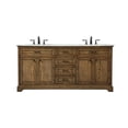 thumbnail image 3 of 72 inch double bathroom vanity in driftwood, 3 of 8