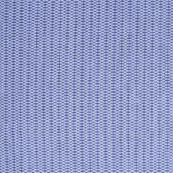 Ahgly Company Indoor Square Abstract Blue Contemporary Area Rugs, 6' Square